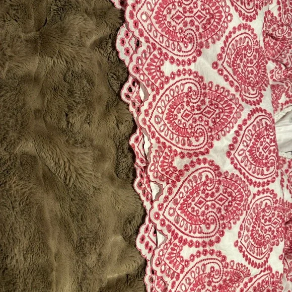 Adelyn Rae White and Pink Patterned Midi Dress - Picture 9 of 9